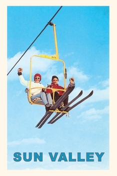 Paperback Vintage Journal Ski Lift, Sun Valley, Idaho Book