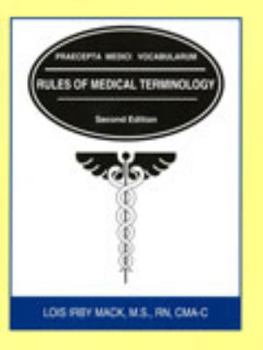 Spiral-bound Rules for Medical Terminology Book