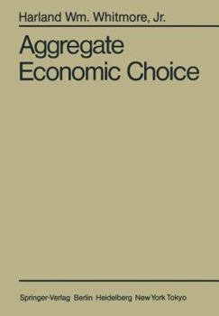 Paperback Aggregate Economic Choice Book