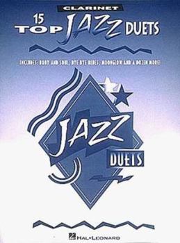 Paperback 15 Top Jazz Duets: Clarinet Book