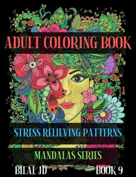 Paperback Adult Coloring Book Stress Relieving Patterns: Coloring Books for Adults - Paperback Book