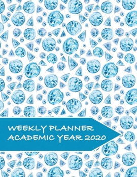 Paperback Weekly Planner Academic Year 2020: Dated Calendar With To-Do List Book