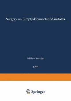 Paperback Surgery on Simply-Connected Manifolds Book