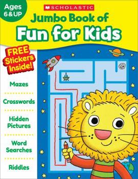 Paperback Jumbo Book of Fun for Kids Workbook Book