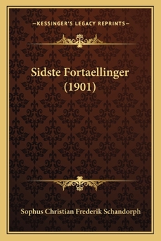 Paperback Sidste Fortaellinger (1901) [Danish] Book