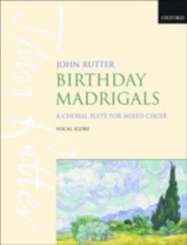 Paperback Birthday Madrigals: Vocal Score (Complete Work) Book