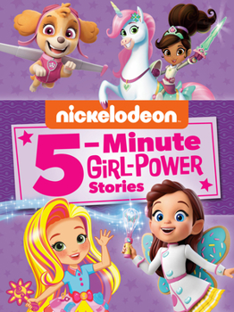 Hardcover Nickelodeon 5-Minute Girl-Power Stories (Nickelodeon) Book