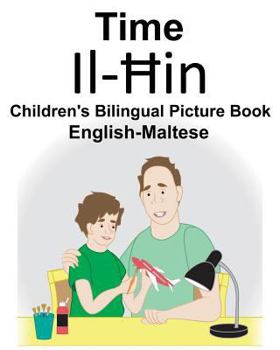 Paperback English-Maltese Time Children's Bilingual Picture Book