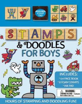 Hardcover Stamps and Doodles for Boys (Stamps & Doodles) Book