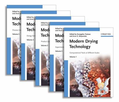 Hardcover Modern Drying Technology, 5 Volume Set Book