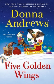 Hardcover Five Golden Wings: A Meg Langslow Mystery Book