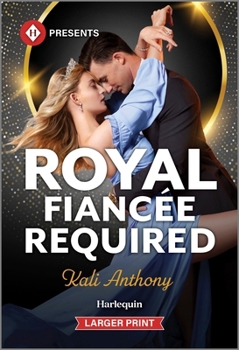 Mass Market Paperback Royal Fiancée Required [Large Print] Book