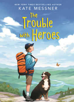Library Binding Trouble with Heroes Book