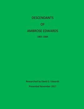 Paperback Descendants of Ambrose Edwards Book