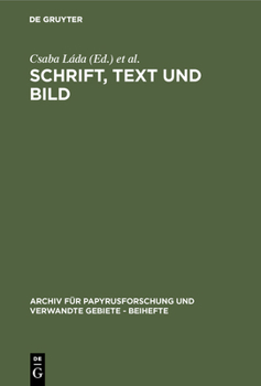 Hardcover Schrift, Text und Bild [German] Book