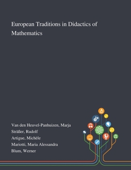 Paperback European Traditions in Didactics of Mathematics Book