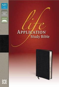 Bonded Leather Life Application Study Bible-NIV Book