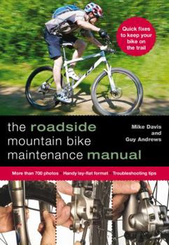 Spiral-bound Roadside Mountain Bike Maintenance Manual Book
