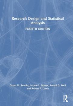 Hardcover Research Design and Statistical Analysis Book