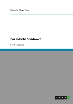 Paperback Das jüdische Sprichwort [German] Book
