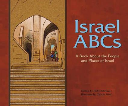 Paperback Israel ABCs: A Book about the People and Places of Israel Book