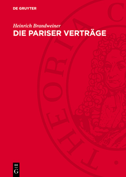 Hardcover Die Pariser Verträge [German] Book