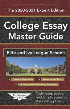 Paperback The College Essay Master Guide: 2020-2021 Edition Book