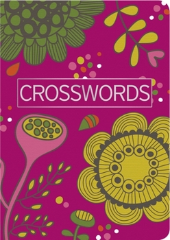 Paperback Floral Notebook Crosswords Book