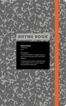 Hardcover Rhyme Book: A Lined Notebook with Quotes, Playlists, and Rap STATS Book