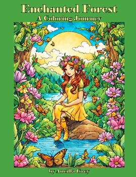 Paperback Enchanted Forest: A Coloring Journey Book