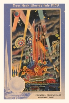 Paperback Vintage Journal Fireworks, New York World's Fair, 1939 Book