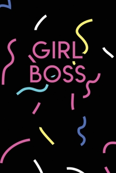 Paperback Girl Boss: 110 Blank Lined College Ruled Journal for Women Book