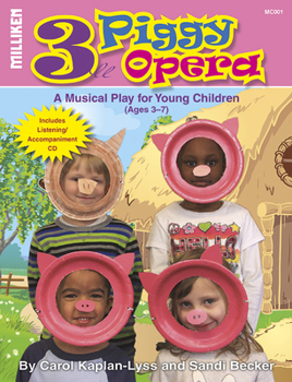 Paperback Three Piggy Opera [With CD (Audio)] Book