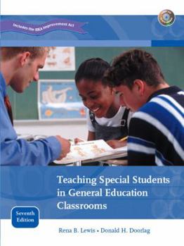 Paperback Teaching Special Students in General Education Classrooms [With CDROM] Book