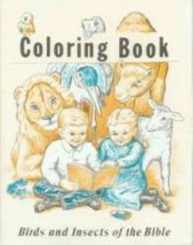 Staple Bound Birds and Insects of the Bible Coloring Book