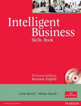 Paperback Intelligent Business Pre-Intermediate Skills Book Pack [With CDROM] Book