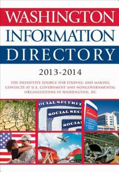 Hardcover Washington Information Directory 2013-2014 Book