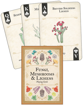 Misc. Fungi, Mushrooms & Lichens Playing Cards Book