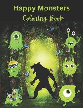 Happy Monsters Coloring Book