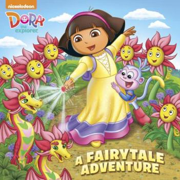 Paperback A Fairytale Adventure (Dora the Explorer) Book