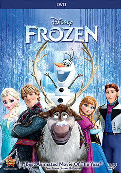 DVD Frozen Book