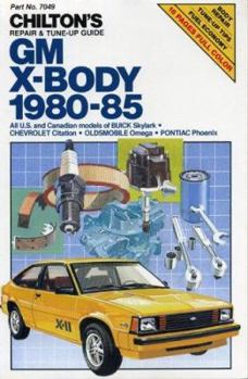 Paperback GM X-Body 1980-85 All U.S. and Canadian Models of Buick Skylark, Chevrolet Citation, Oldsmobile Omega, Pontiac Phoenix Book