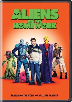 DVD Aliens Ate My Homework Book