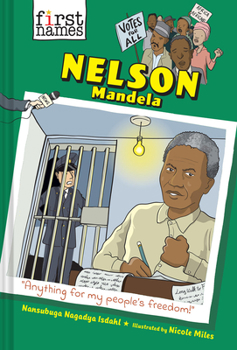 Hardcover Nelson Mandela (the First Names Series) Book