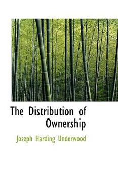 Paperback The Distribution of Ownership Book