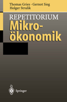 Paperback Repetitorium Mikroökonomik [German] Book