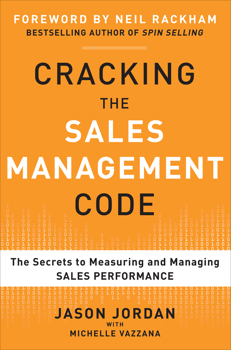 Hardcover Cracking the Sales Management Code: The Secrets to Measuring and Managing Sales Performance Book