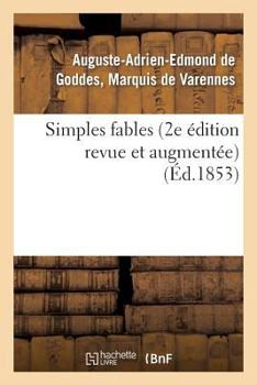 Paperback Simples Fables (2e Édition Revue Et Augmentée) [French] Book