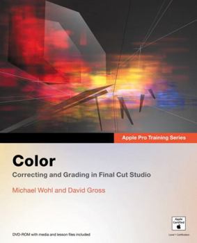 Paperback Apple Pro Training Series: Color [With DVD ROM] Book