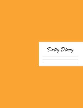 Daily Diary: Blank 2020 Journal Entry Writing Paper for Each Day of the Year | Peach | January 20 - December 20 | 366 Dated Pages | A Notebook to ... Your Life, Set Goals & Get Things Done
